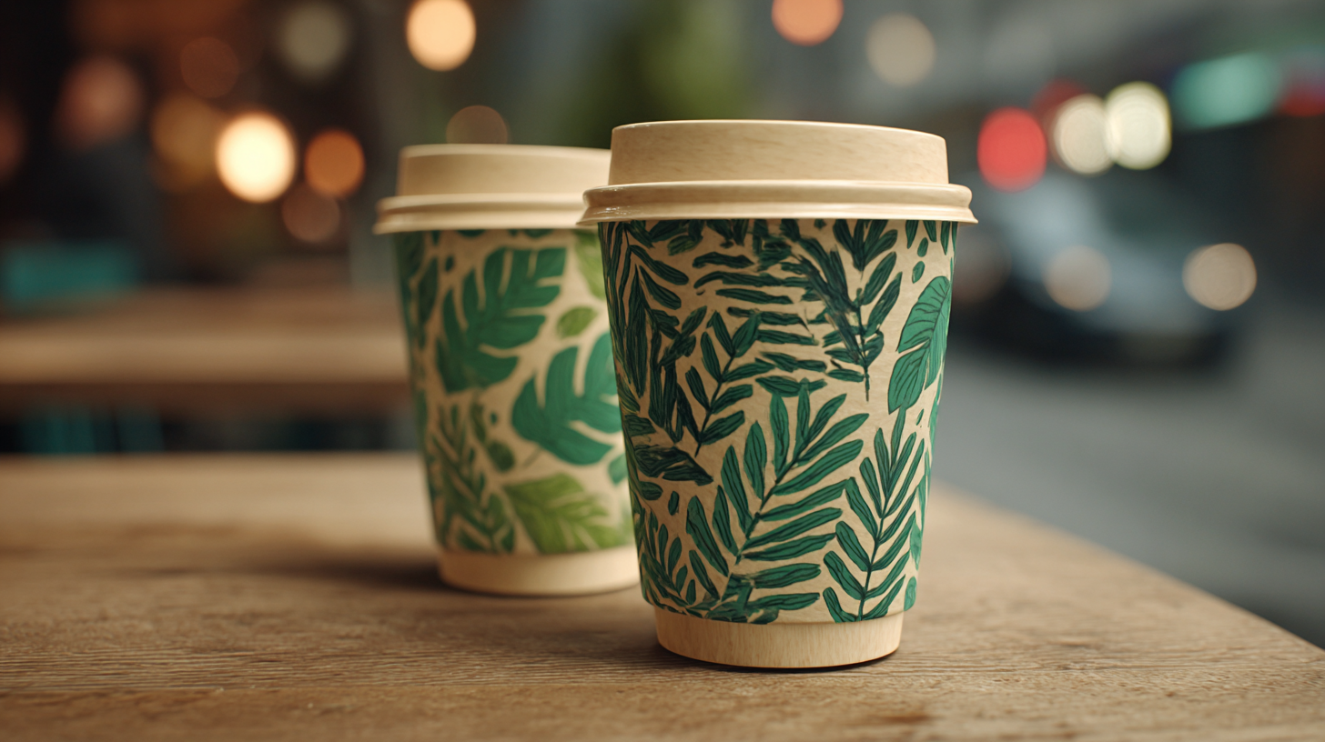 친환경 음료의 미래: 지속 가능성을 혁신하는 PE 코팅 이중벽 대나무 종이컵