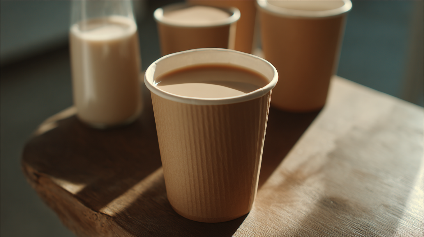 지속 가능한 포장을 위한 기존 우유 음료용 종이컵의 친환경 대안 탐색