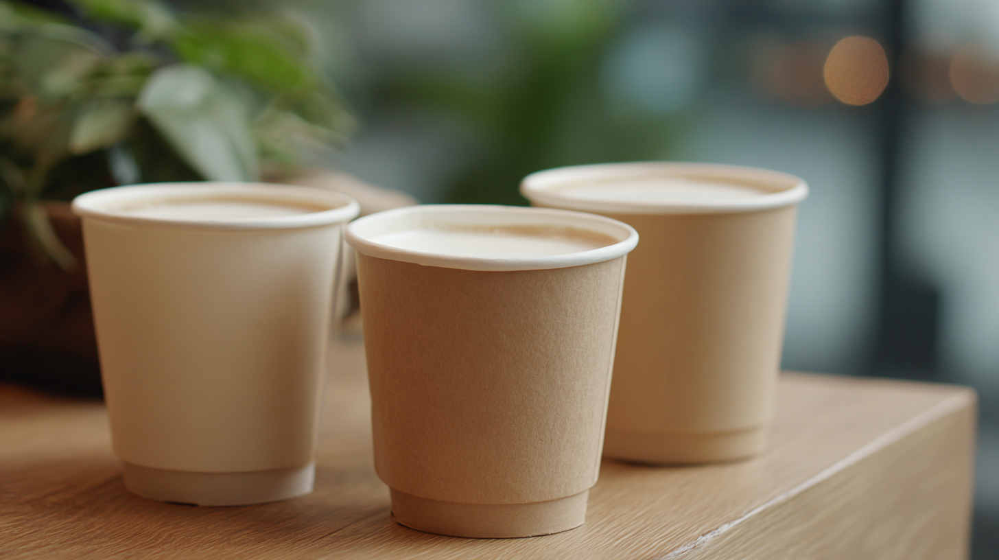 지속 가능한 포장을 위한 기존 우유 음료용 종이컵의 친환경 대안 탐색