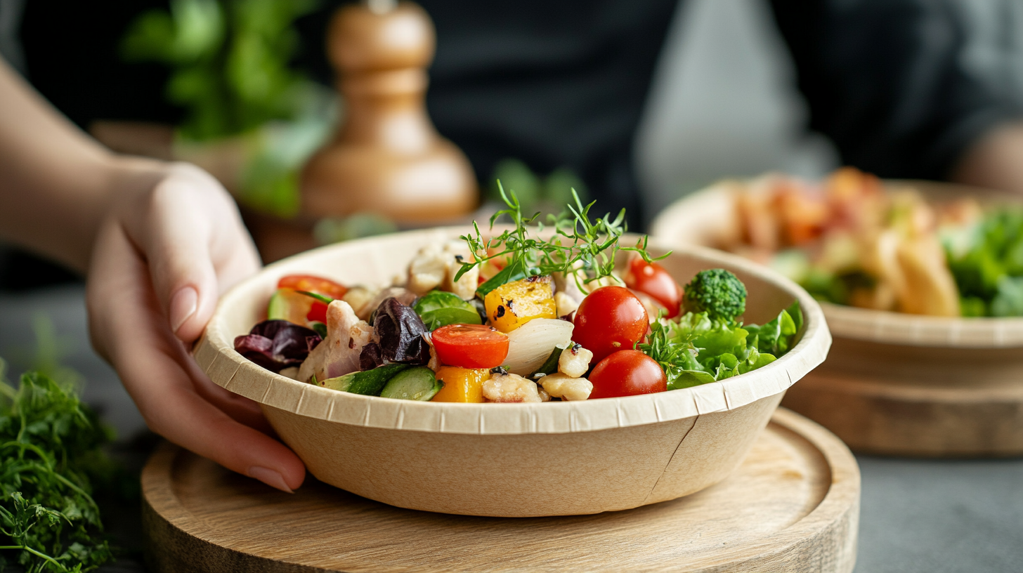 Revolutionizing Events: The Rise of Eco-Friendly Bowl Paper Plates in Catering with 90% Biodegradability
