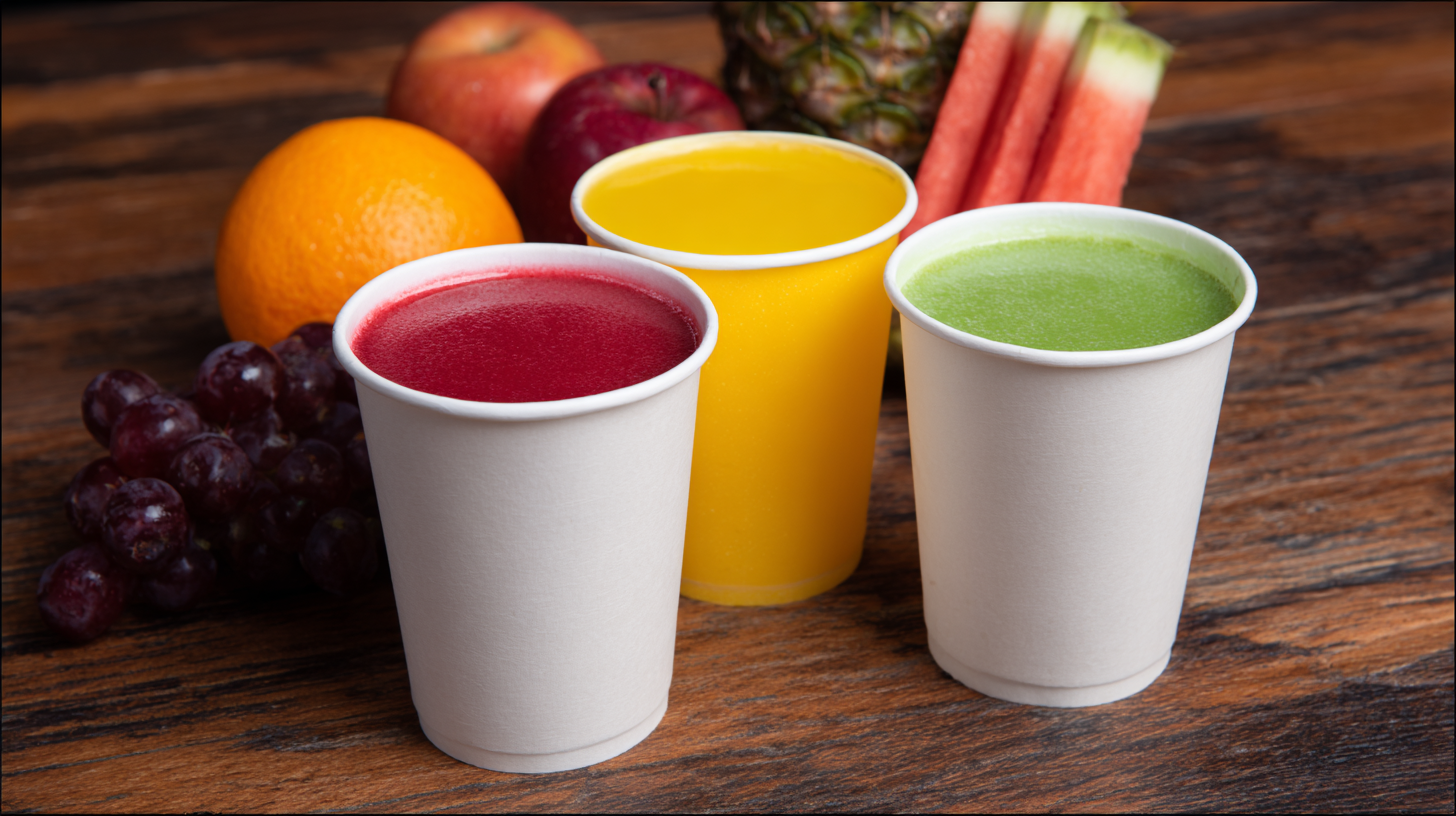 How to Choose the Best Cold Drinking Juice Paper Cups for Your Business Needs
