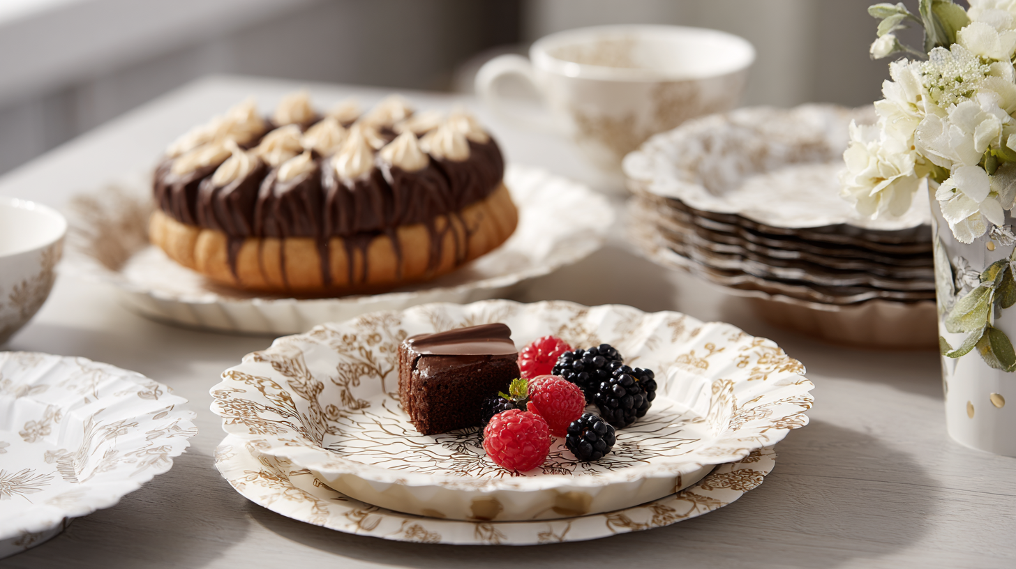 Discover Premium Cake Paper Plates Manufactured in Chinas Leading Factory for Global Buyers