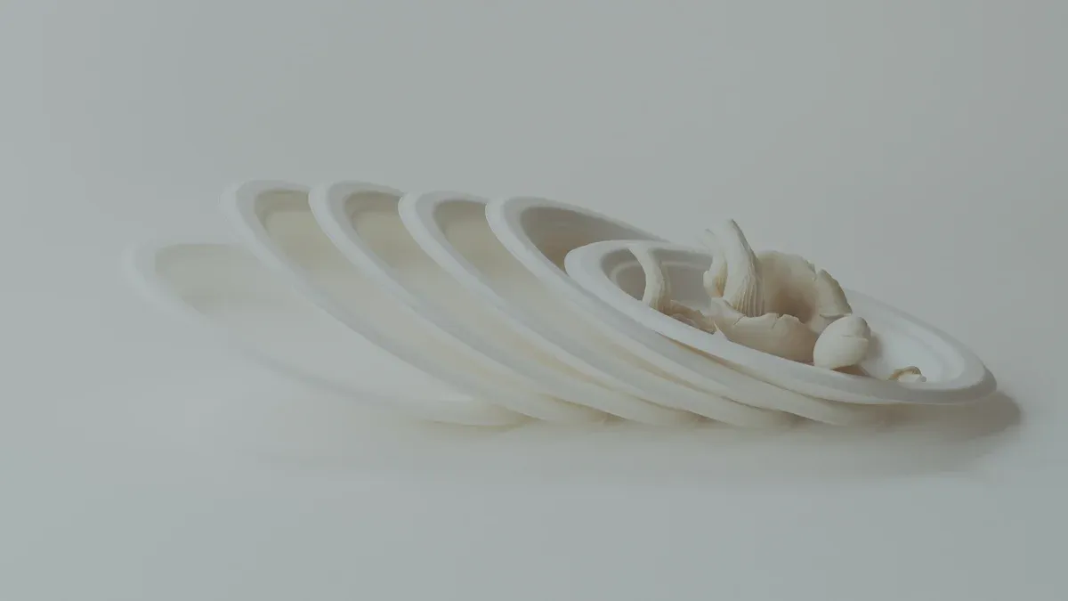 Biodegradable Plate Materials and Decomposition Stats