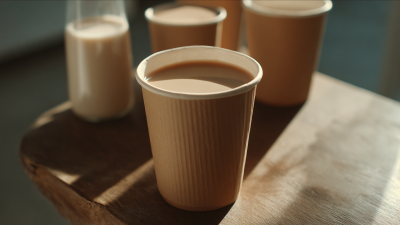 Explorer des alternatives écologiques aux gobelets en papier traditionnels pour boissons lactées pour un emballage durable