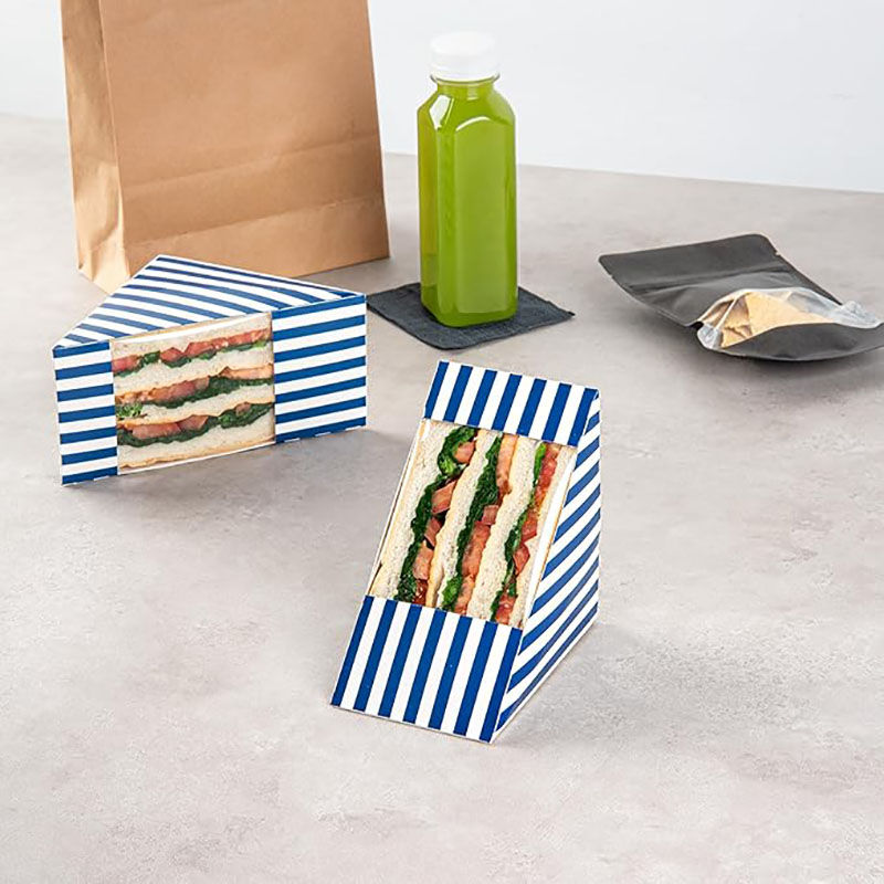 Application Disposable food sandwich white containers