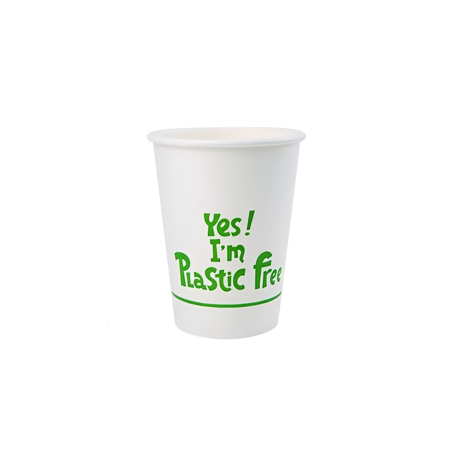Biodegradable plastic free paper cup