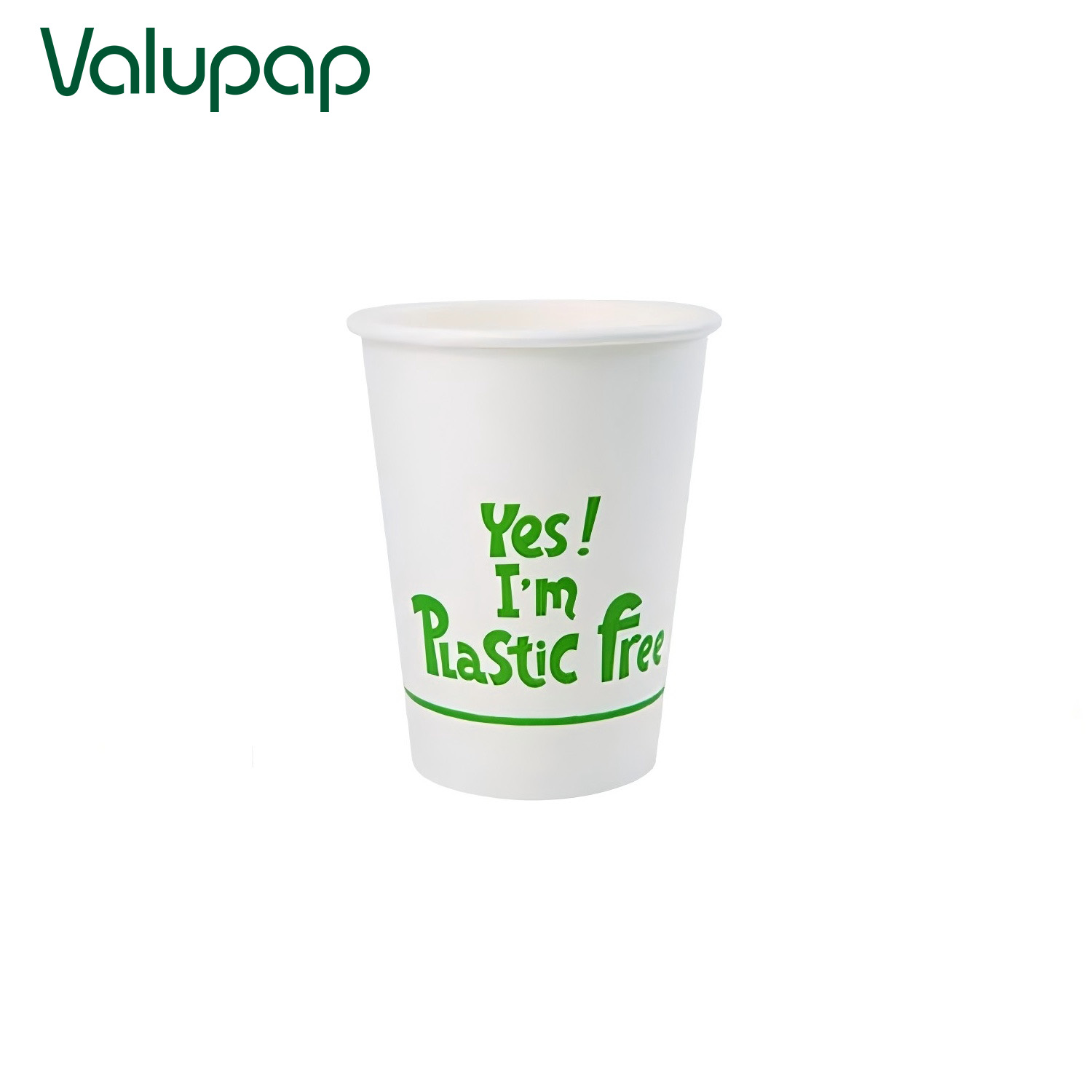 Biodegradable plastic free paper cup