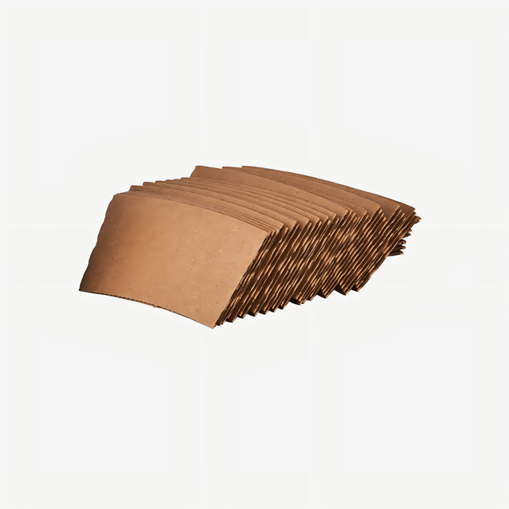 Disposable coffee sleeves for hot coffee