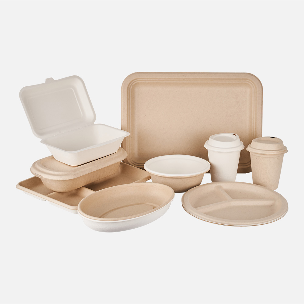Disposable Natural Bagasse Bowls