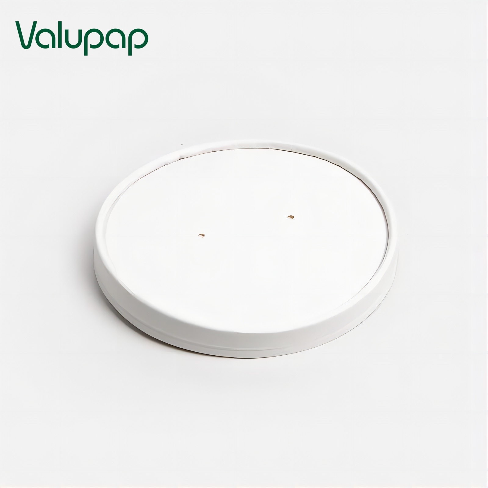 Disposable paper lids for bowls and cups