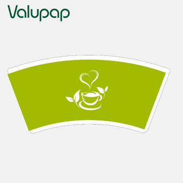 Paper cup fan for making paper cup