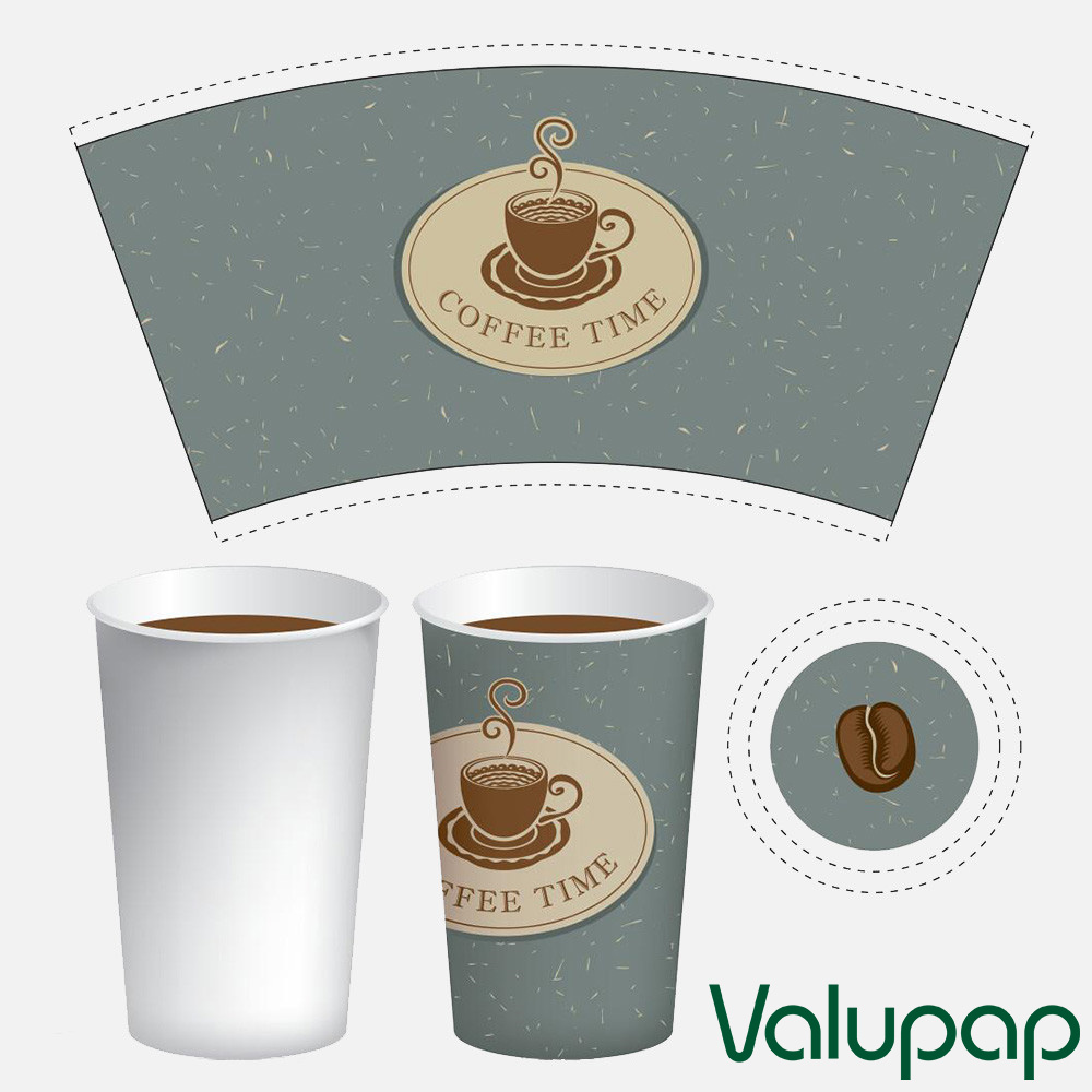 Paper cup fan for making paper cup