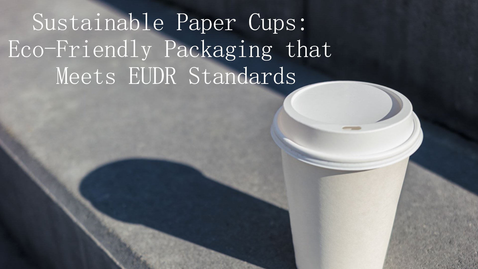 Gobelets en papier durables : des emballages écologiques conformes aux normes EUDR