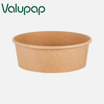 Kraft paper bowl disposable food bowl
