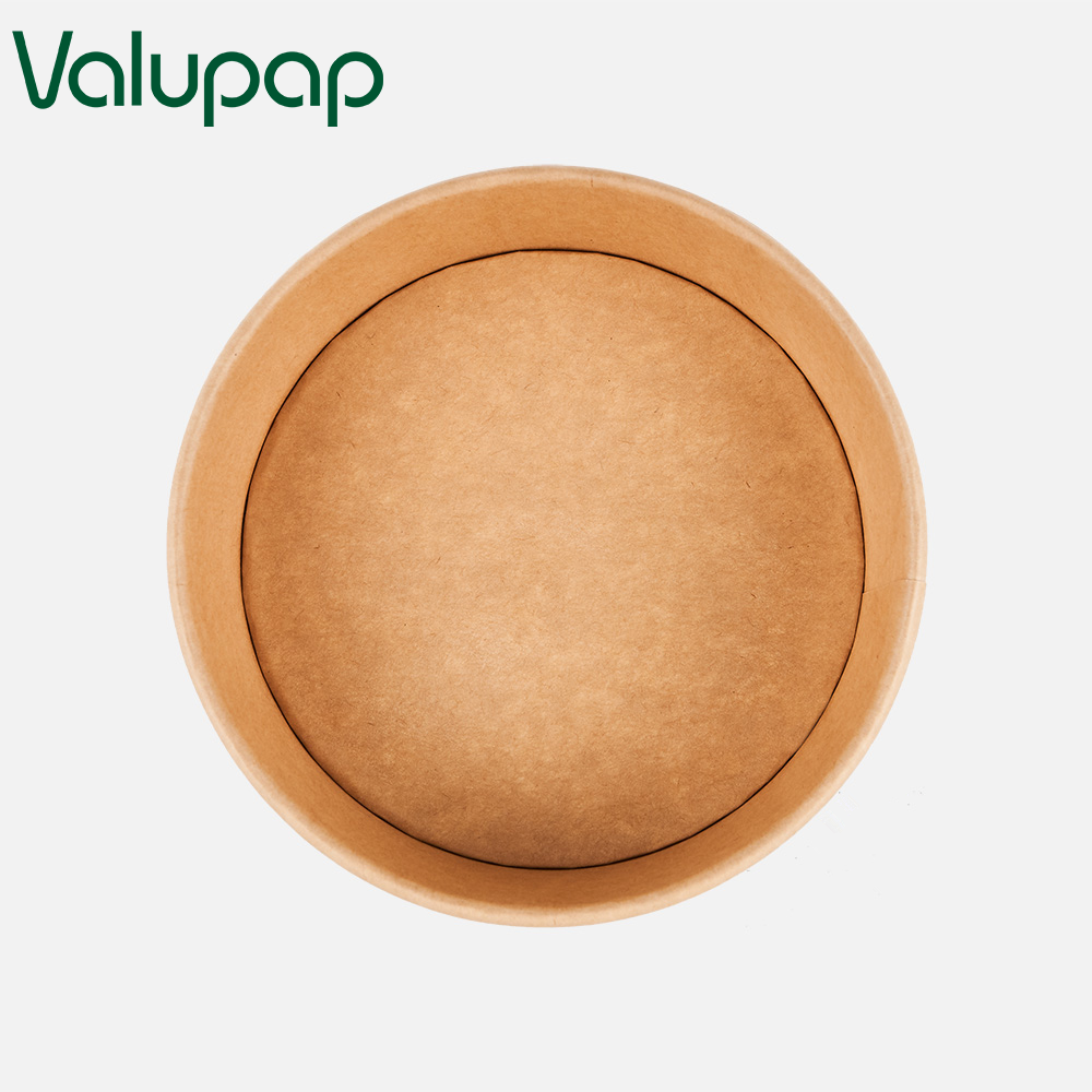Kraft paper bowl disposable food bowl