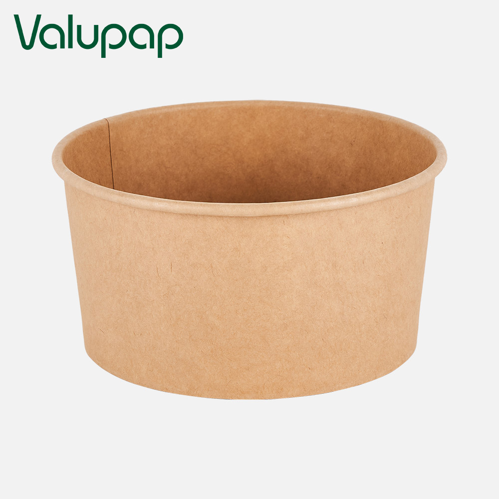 Kraft paper bowl disposable food bowl