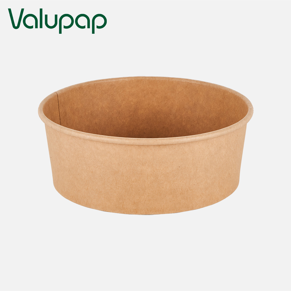 Kraft paper bowl disposable food bowl