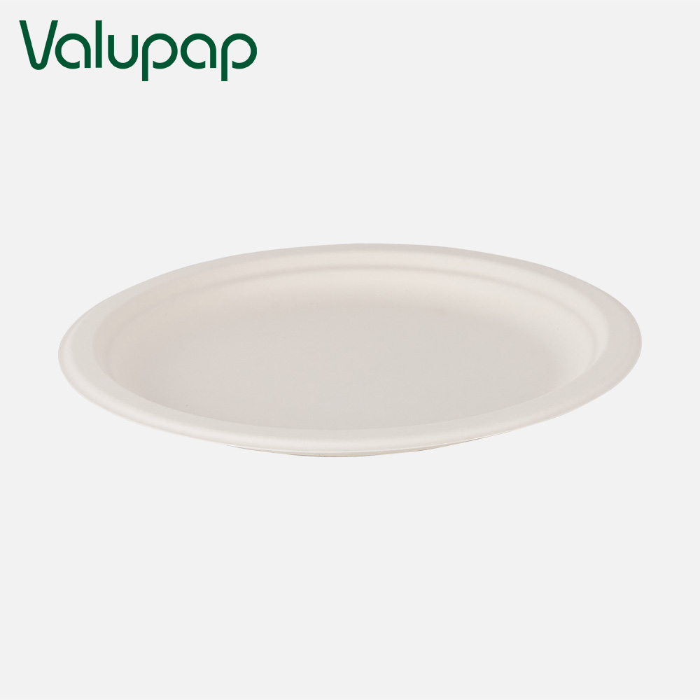 Disposable paper plate bagasse plate