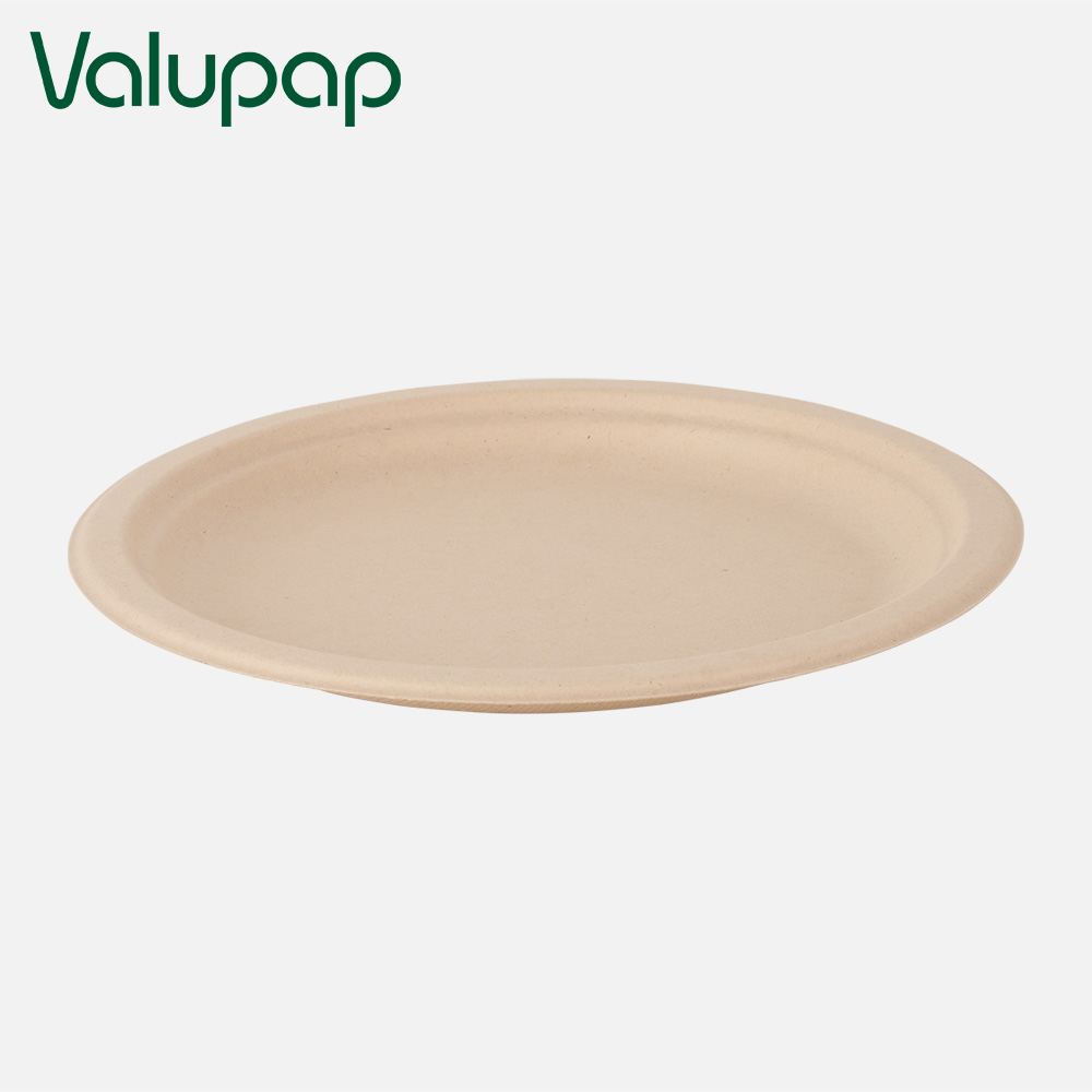 Disposable paper plate bagasse plate