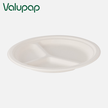 Disposable paper plate bagasse plate