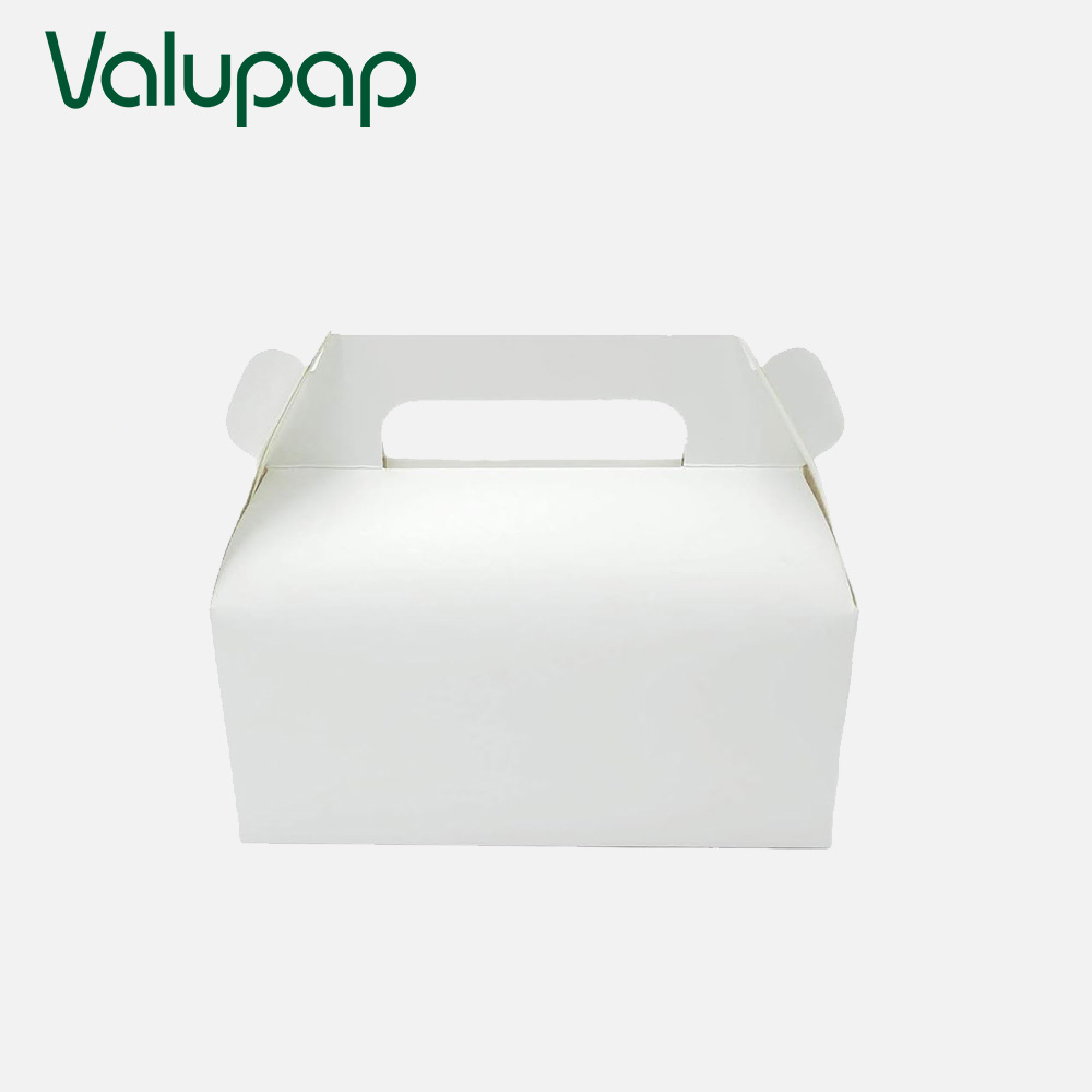 White food delivery packing box